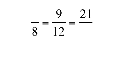 Can You Fill In The Missing Numbers To Make The Fractions Equivalent 